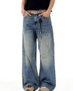 復古做舊牛仔褲