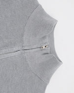 半高領開衫毛衣