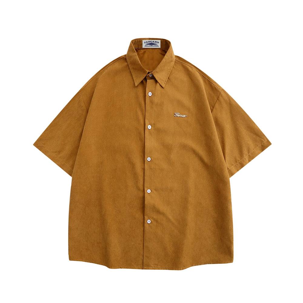 American retro simple shirt 