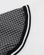 레트로 가짜 투피스 반팔