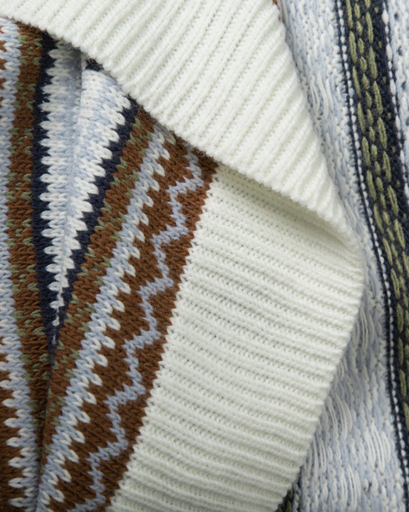 스트라이프 커플 니트웨어