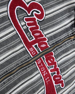 Washed striped couple jackets