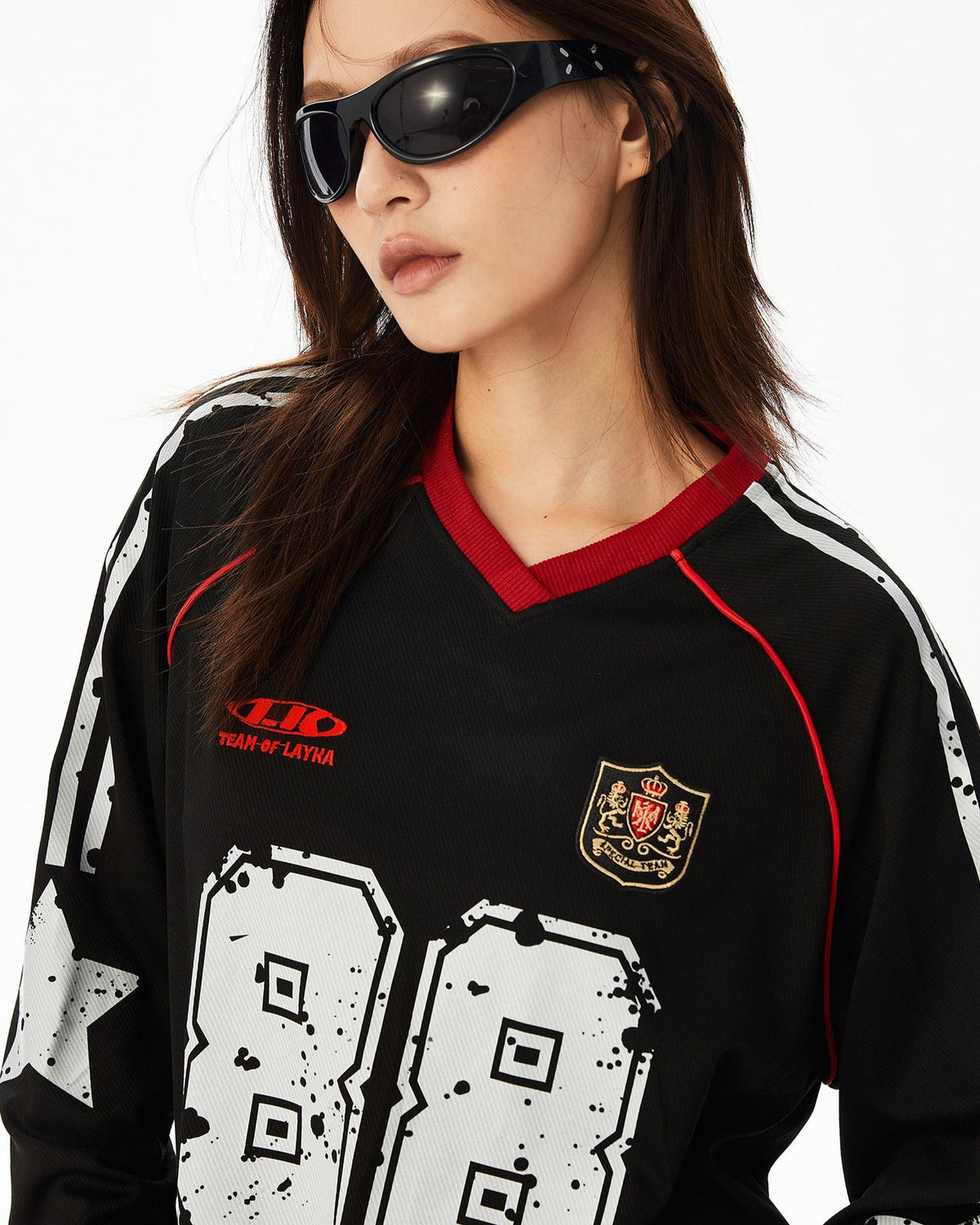 Retro sports long sleeves