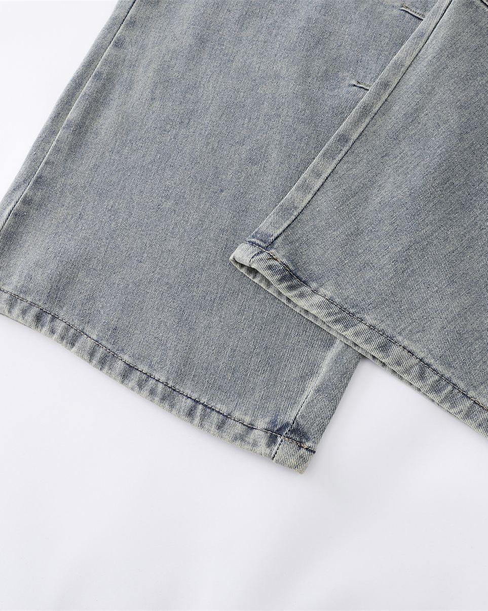 Vintage Multi-Pocket Cargo Jeans