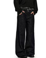 가짜 투피스 캐주얼 바지