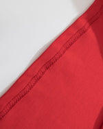 Retro off-shoulder short sleeves