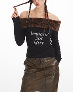 一字肩修身長袖（女款）