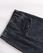 復古休閑牛仔長褲