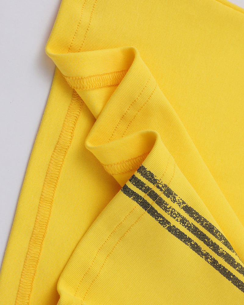 Retro sports short sleeves