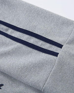 Contrast color lapel short sleeves