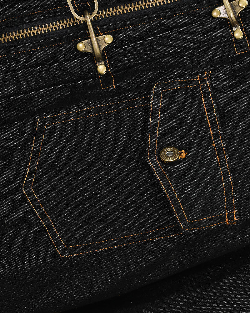 Retro hooded cotton jacket