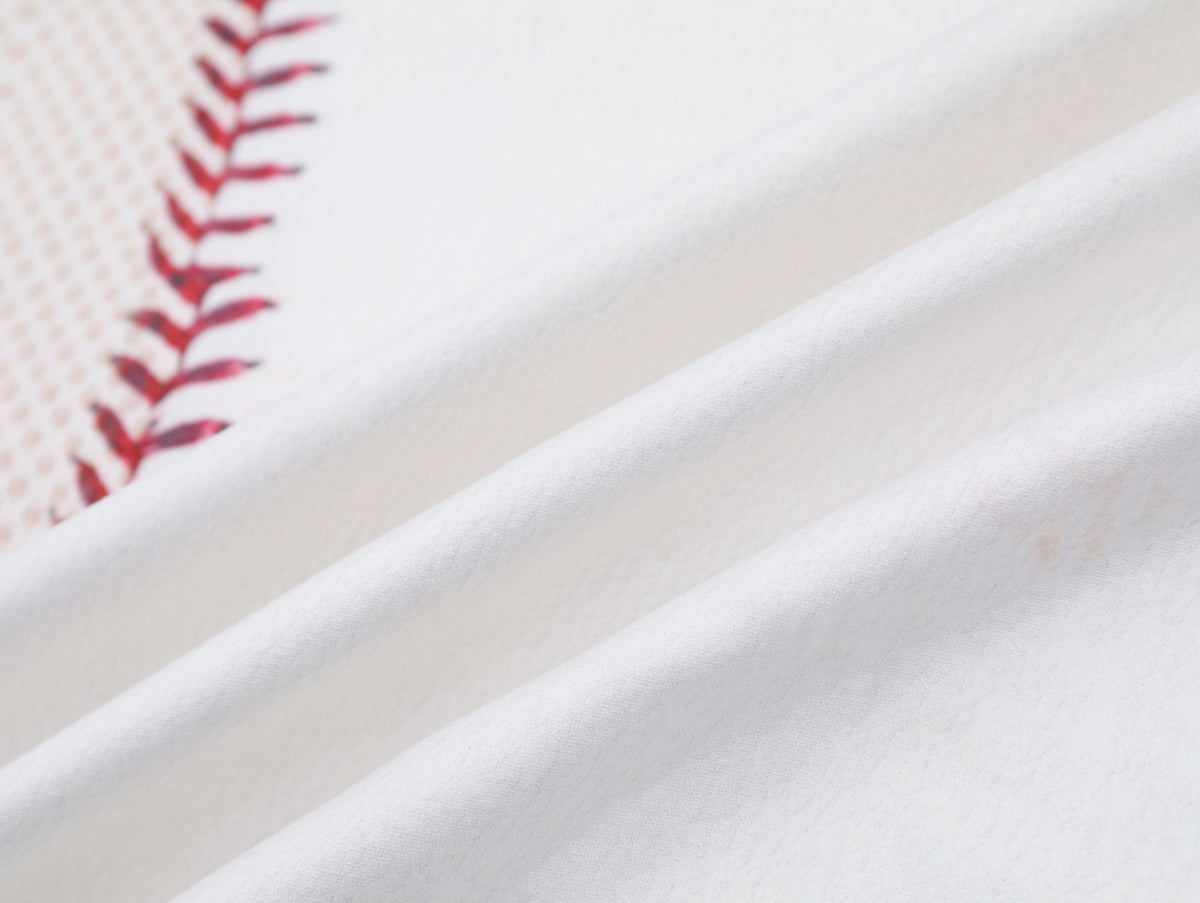 Fake two-piece baseball short sleeves