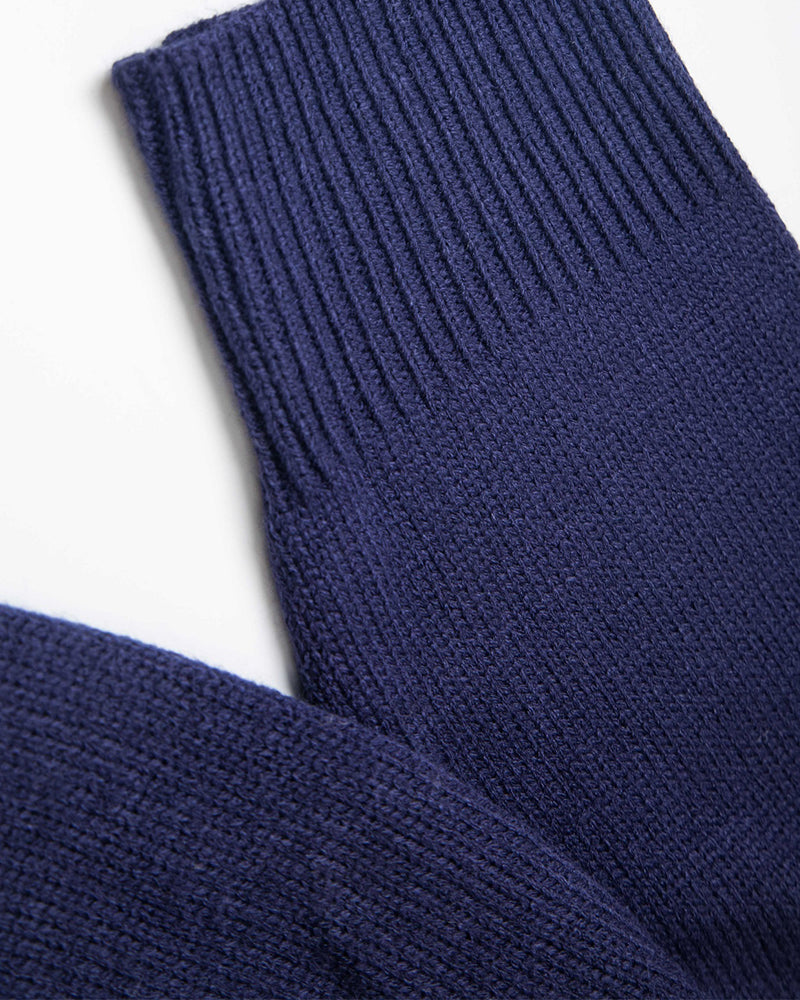 컬러블록 꽃 자수 스웨터