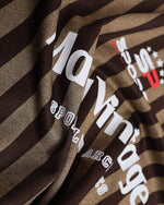 Striped casual short sleeves