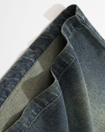 復古做舊水洗短袖