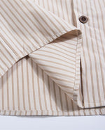 Vintage Stripe Badge Short Sleeve Shirt