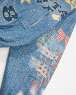 趣味創意印花外套