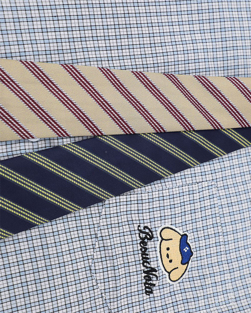 復古卡通短袖襯衫