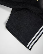 格紋做舊短袖襯衫