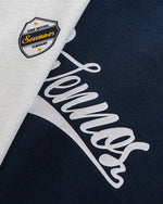 Contrast color stitching polo short sleeves