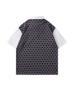 Faux Two-Piece Tie Short Sleeve