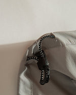 Breathable color-blocked top