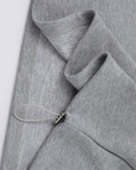 Badge Print Faux Two-Piece Sweatshirt