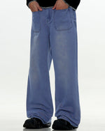 Casual straight trousers