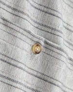 復古條紋長袖襯衫