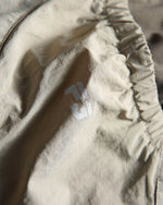 Patchwork pocket crew neck sweatshirt