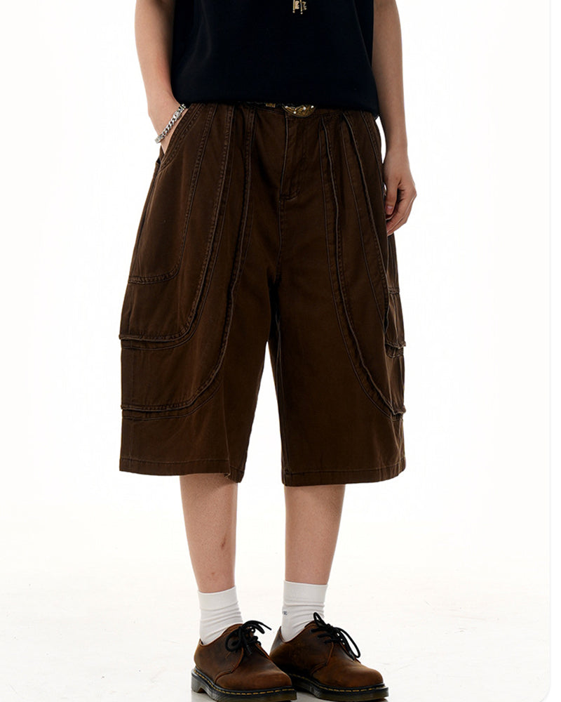 Casual straight shorts