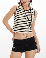 Vintage Striped Vest