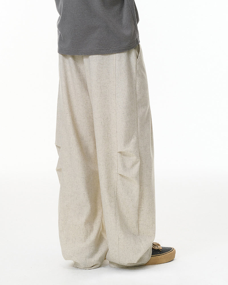 Loose-fitting casual wide-leg pants