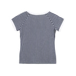 條紋修身短袖