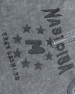 Distressed printed vest (women's)