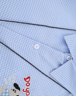 Cute embroidered short-sleeved shirt