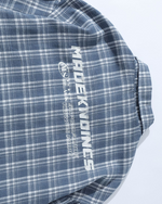 Plaid casual long-sleeved shirt