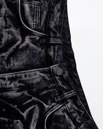 休閑個性牛仔長褲