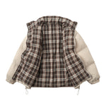 Retro reversible cotton jacket