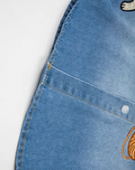 復古刺綉短袖襯衫