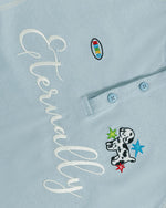 復古撞色小狗短袖