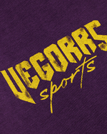 레트로 콘트라스트 프린트 반소매