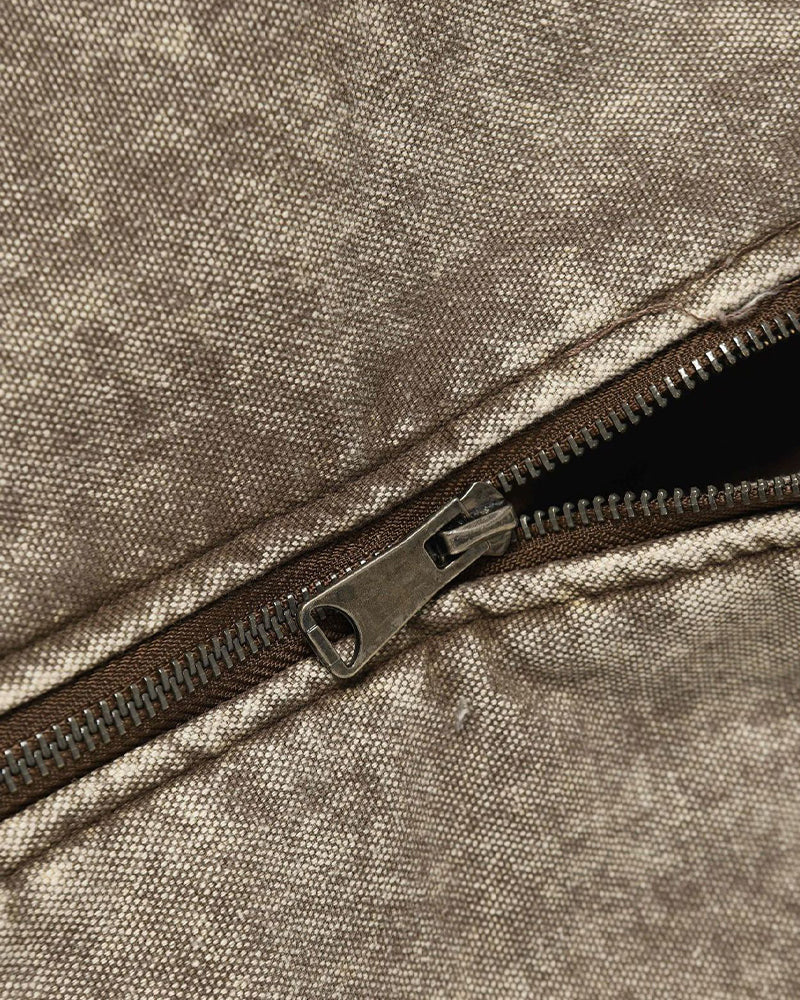 Unique color-blocked patchwork jacket