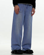 Casual straight trousers