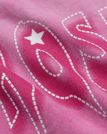 Gradient cute drawstring vest