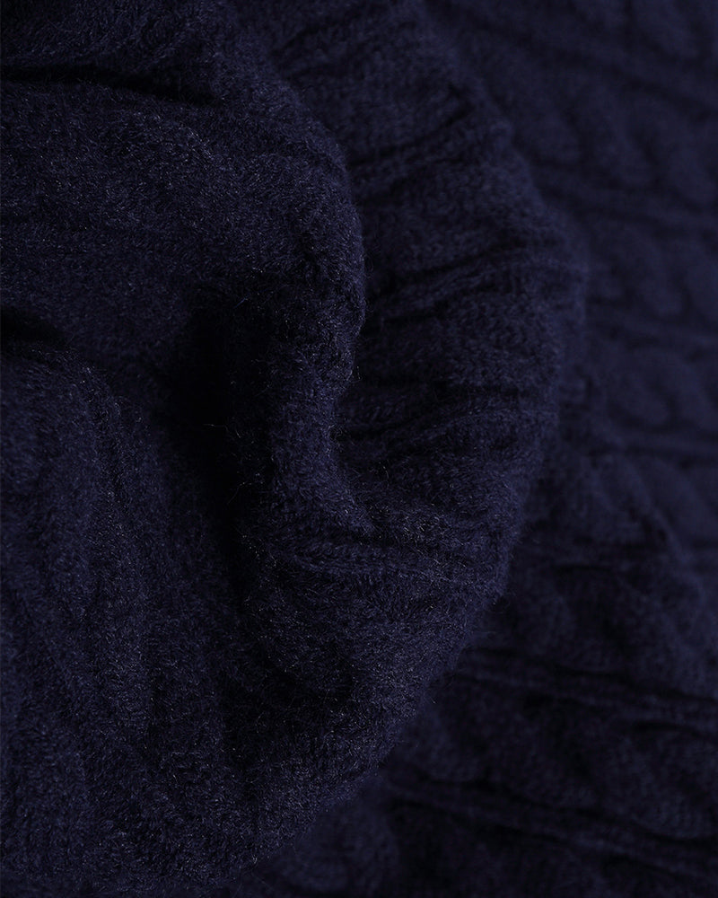 復古刺綉休閑毛衣