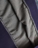 復古水洗刺綉牛仔衛衣