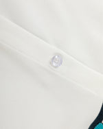 撞色拼接可愛短袖襯衫