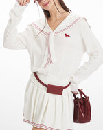 學院風百搭針織套裝（女款）