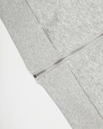 Retro hooded sweatshirt jacket